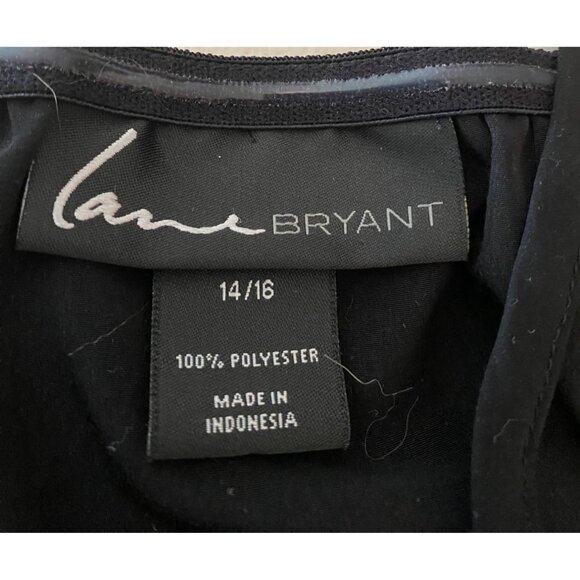 3pc Lane Bryant Womens Sleeveless Ruffle Tops Size 14/16 - Picture 4 of 9